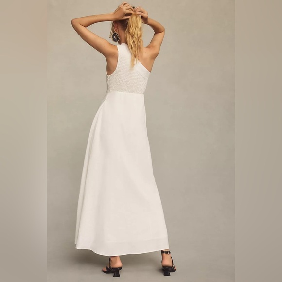 Farm Rio One-Shoulder Smocked A-Line Dress - Picture 3 of 9